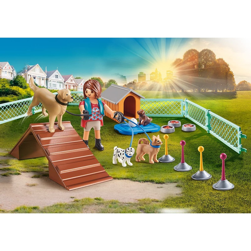 PLAYMOBIL 70676 Gift Set-Dog Trainer