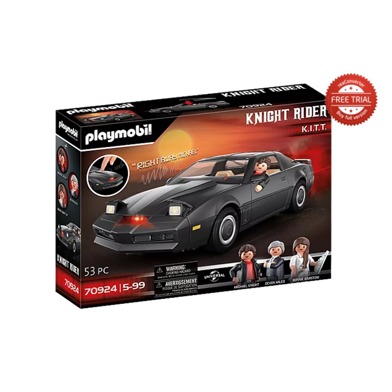 Playmobil 70924 Classic Car-Knight Rider-K.I.T.T.