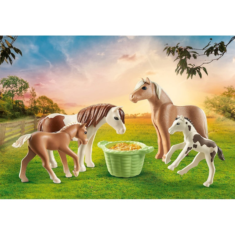 PLAYMOBIL 71000 Horse World-Icelandic Ponies with Foals
