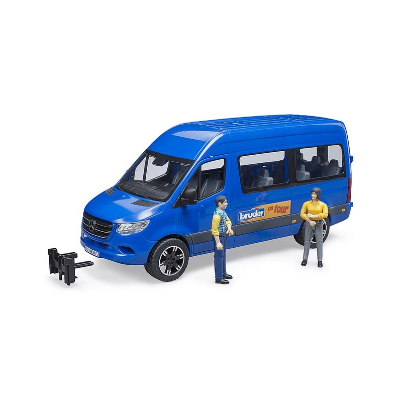 Bruder 02670 MB Sprinter Transfer with Driver & Passenger