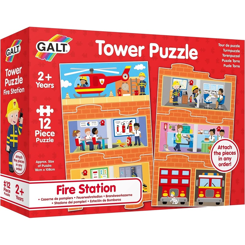 Galt 1005545 Tower Puzzles Fire Station