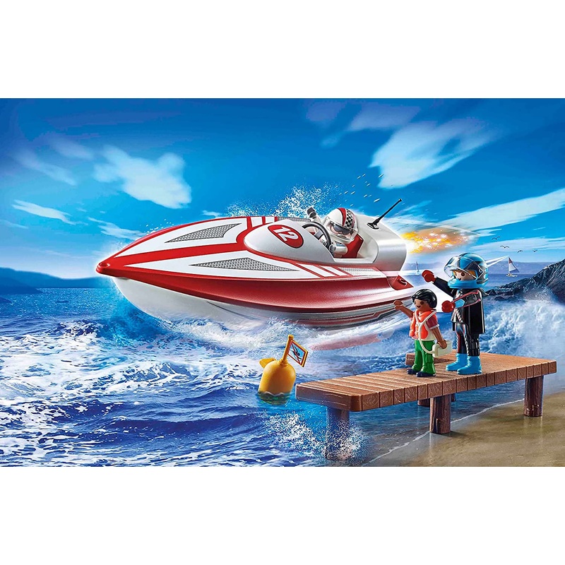 Playmobil 70744 Speedboat Racer