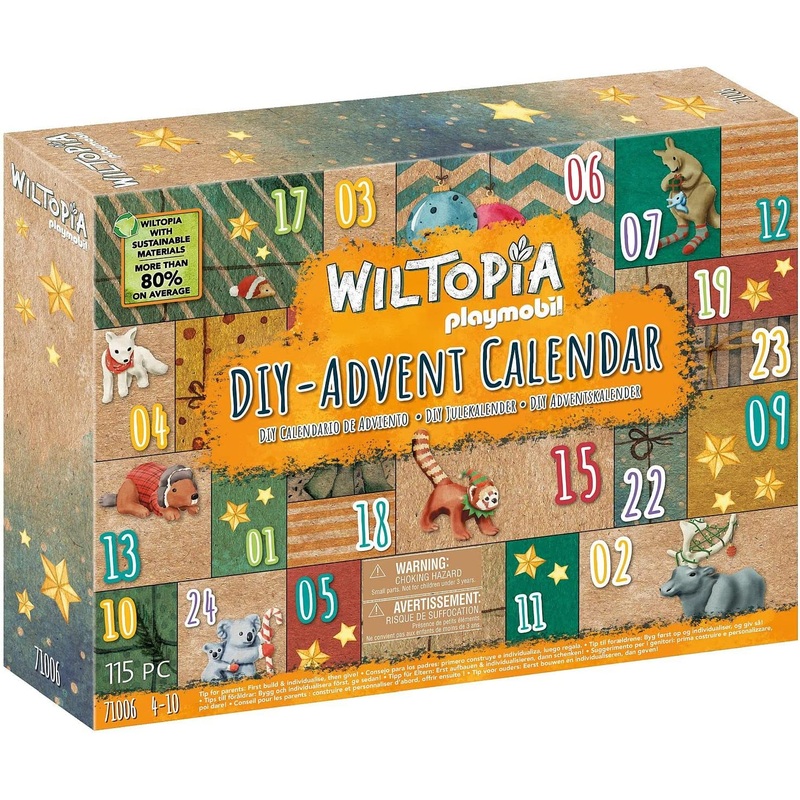 Playmobil 71006 Advent Calendar-Animal around the world