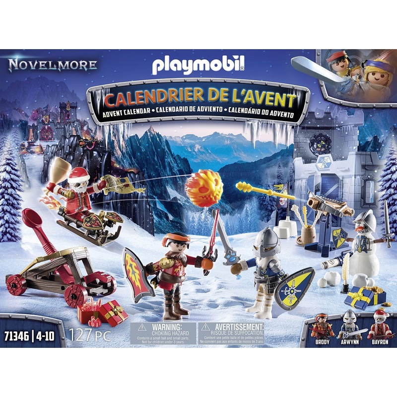PLAYMOBIL 71346 Advent Calendar Novelmore – Battle in the Snow