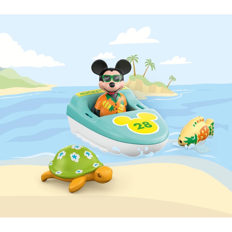 Playmobil 71417 123 & Disney Mickey’s Boat Tour