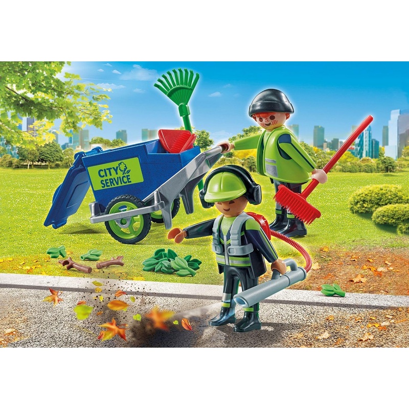 Playmobil 71434 City Cleaning Street cleaning Team