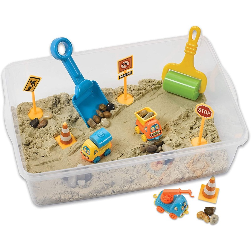 Creativity for Kids 6279 Sensory Bin Contruction Zone