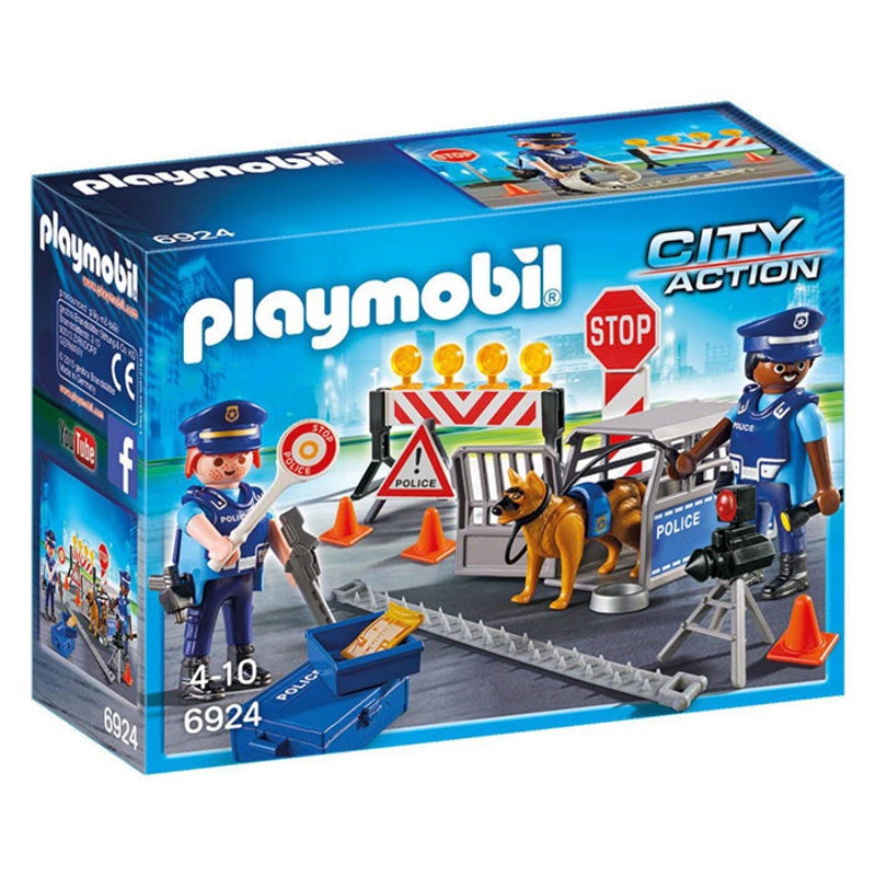 PLAYMOBIL Police-Police Roadblock