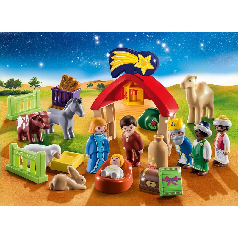 Playmobil 70259 123 Advent Calendar – Christmas Manger