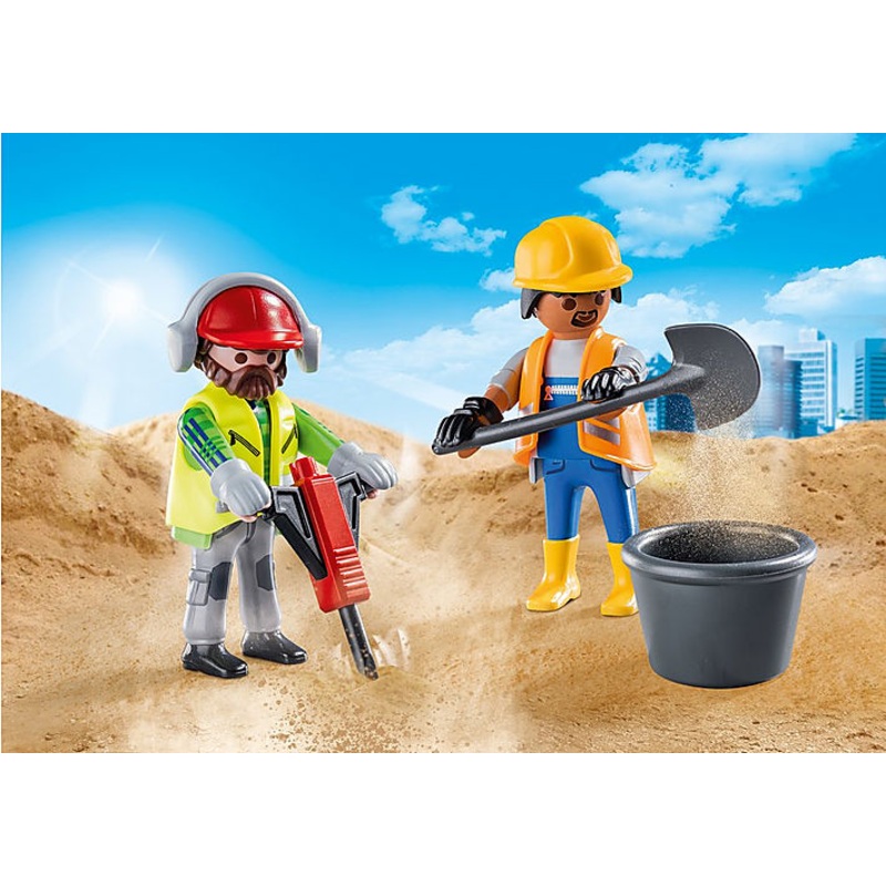 PLAYMOBIL 70272 Construction-DuoPack Construction Workers