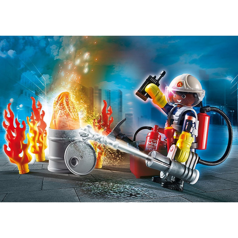 PLAYMOBIL 70291 Fire Rescue Gift Set