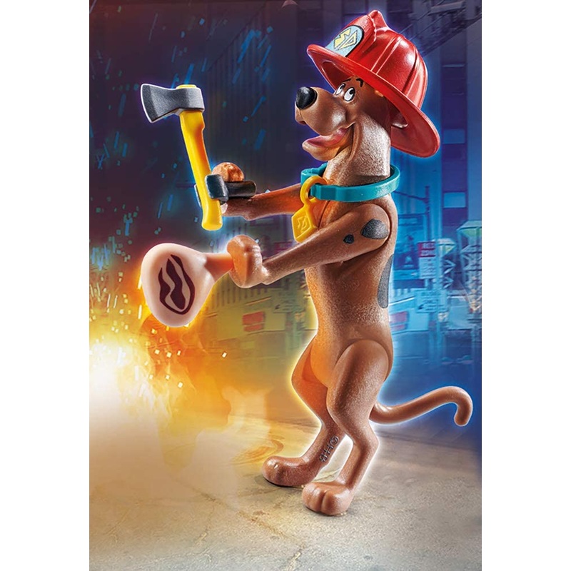 PLAYMOBIL 70712 SCOOBY-DOO! Collectible Firefighter Figure