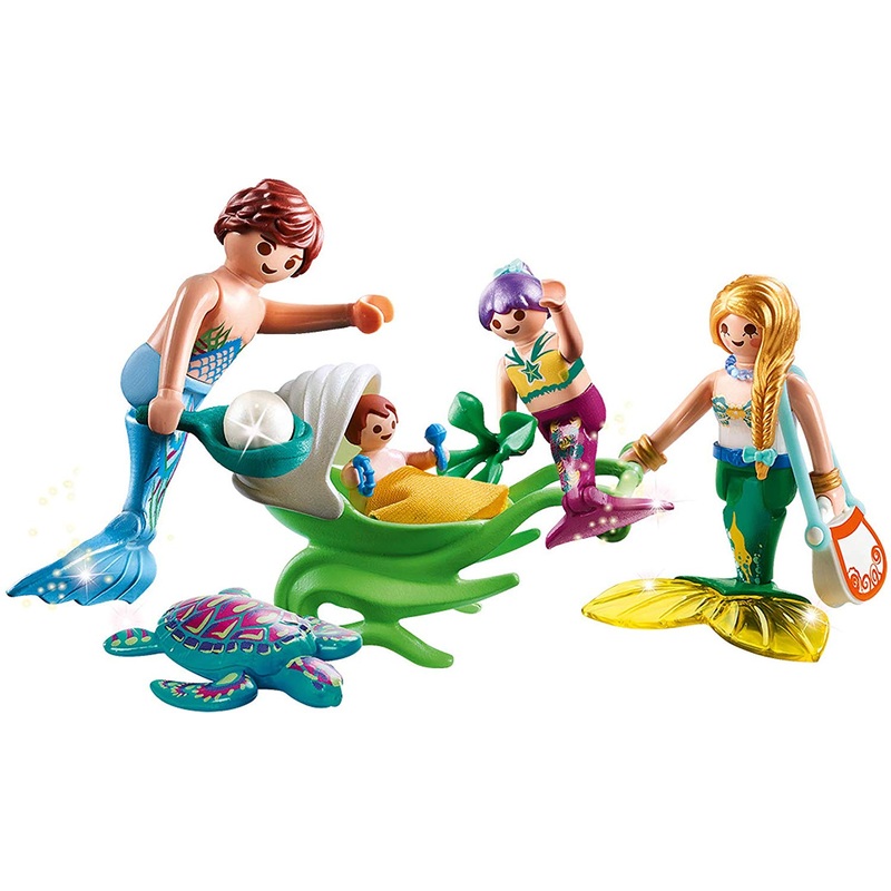 Playmobil Mermaid-Family with Shell Stroller