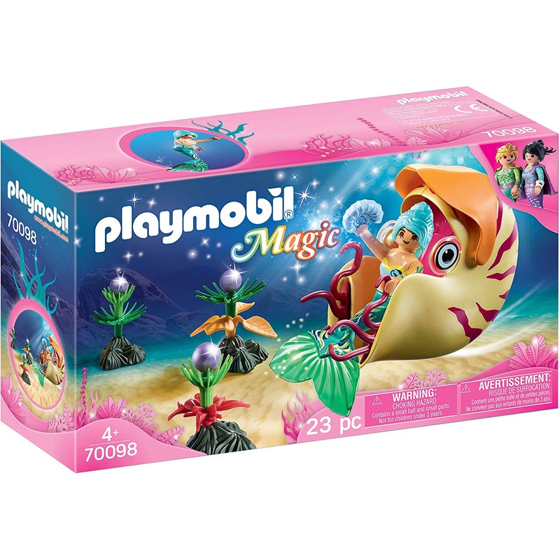 Playmobil Mermaid-Mermaid with Sea Snail Gondola