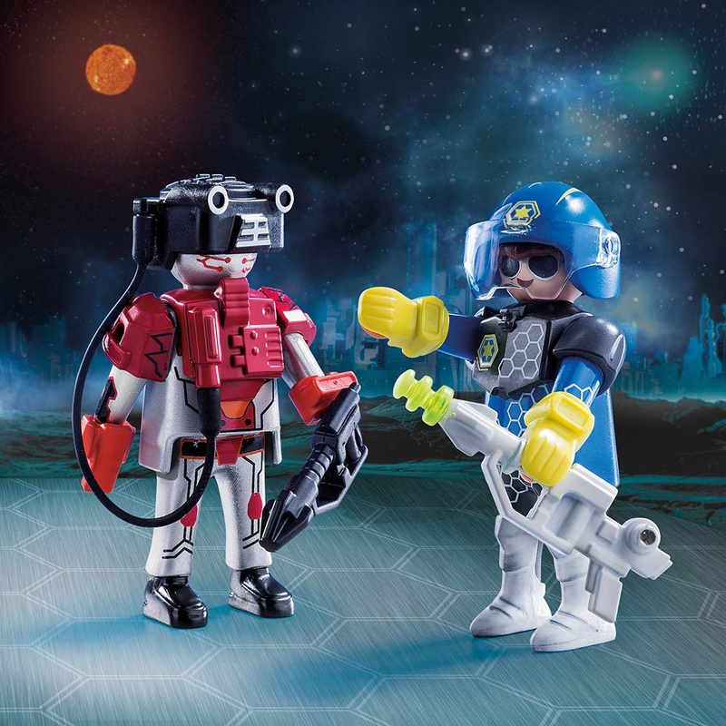 Playmobil Space-Space Police Officer and Thief
