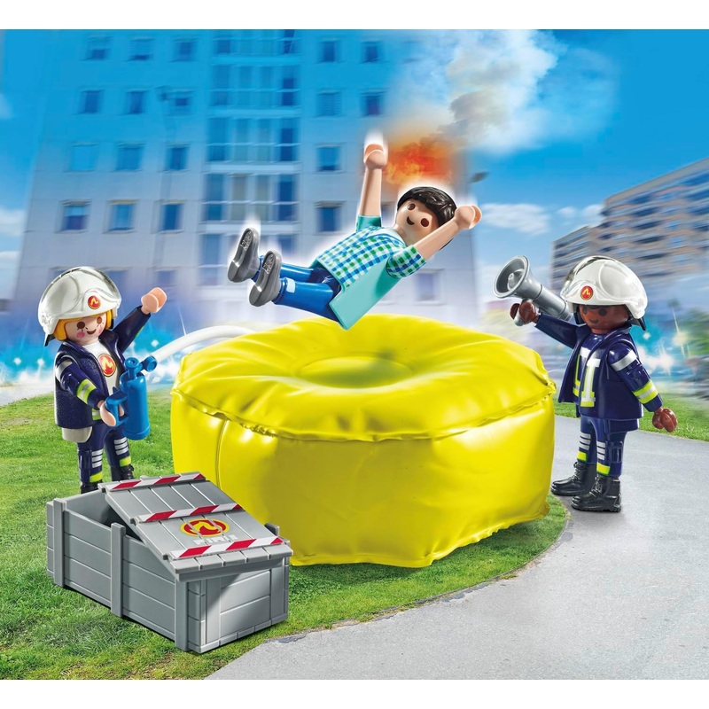 Playmobil 71465 Fire Firefighter with air pillow