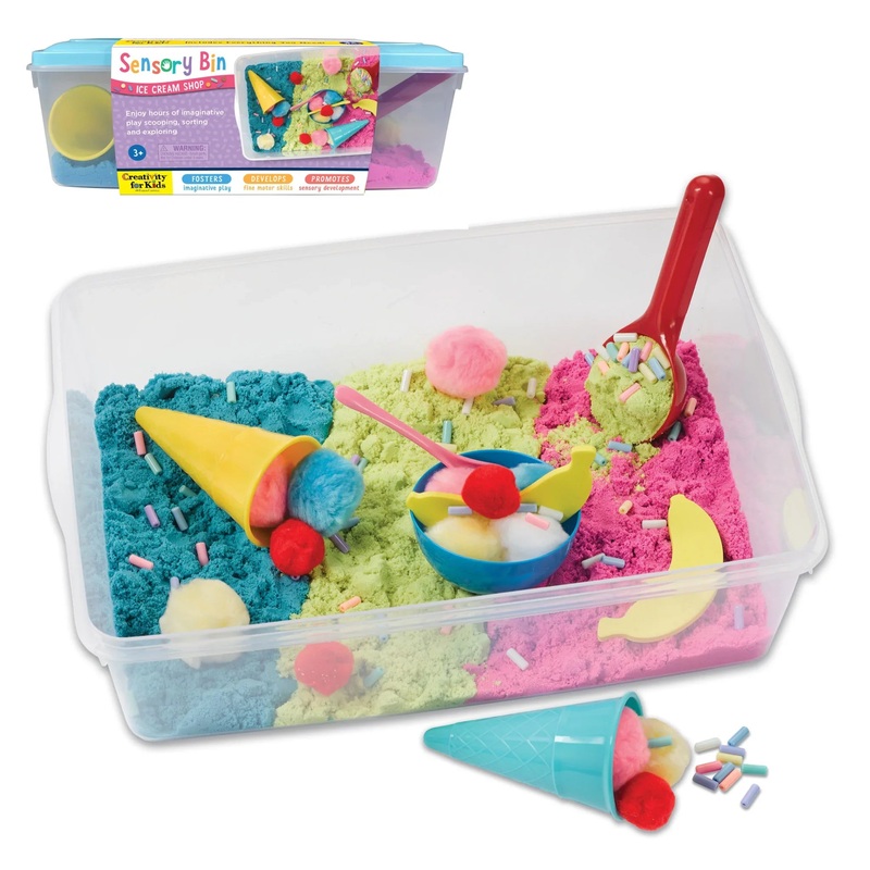 Creativity For Kids 6280 Sensory Bin Ice Cream Shop