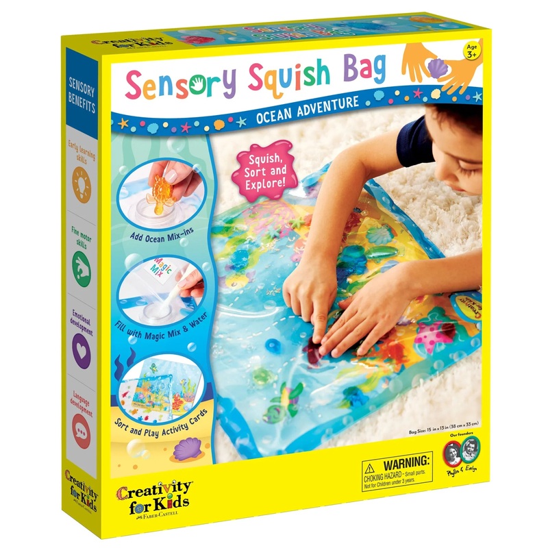 Creativity For Kids 6403 Sensory Squish Bag – Ocean Adventure