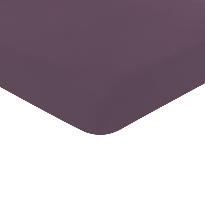 Mini Crib Sheet in Currant