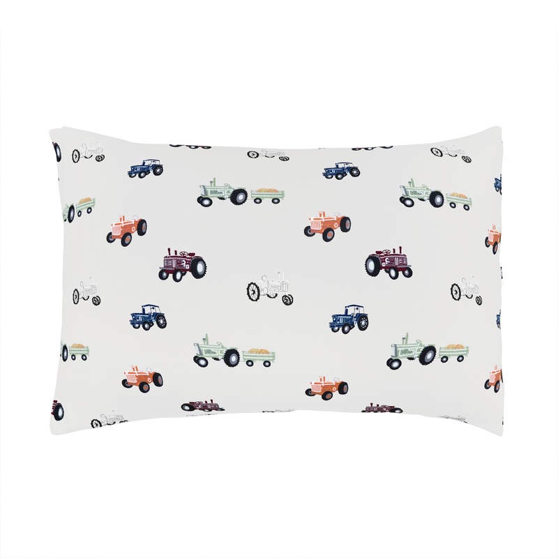 Toddler Pillowcase in Tractor