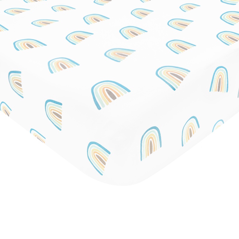 Crib Sheet in Makai Rainbow