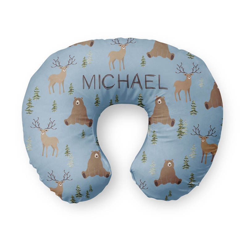 Personalized Nursing Pillow Covers | Forest Friends