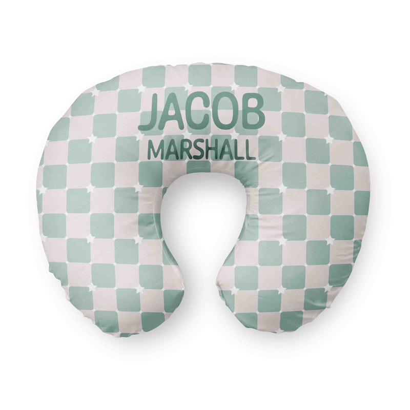 Personalized Nursing Pillow Covers | Sea Salt Check
