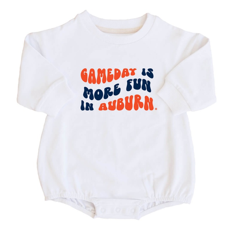 Auburn University | AU Graphic Sweatshirt Bubble Romper