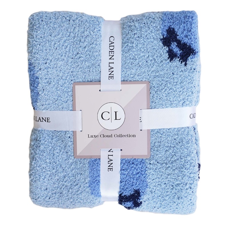 CuddleLane Luxe Blankets | Blueberry