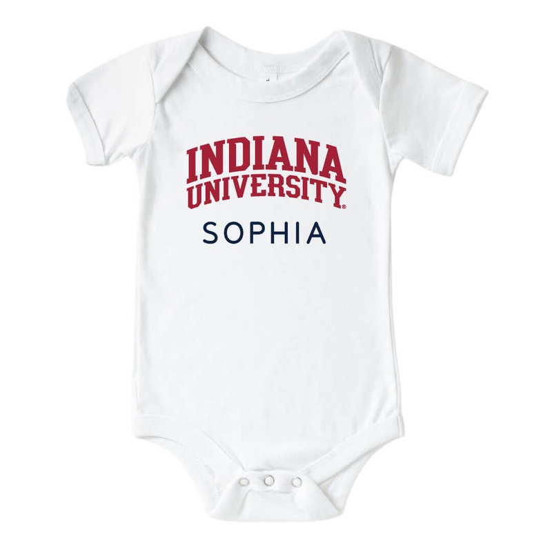 Indiana University | IU Personalized Graphic Bodysuit