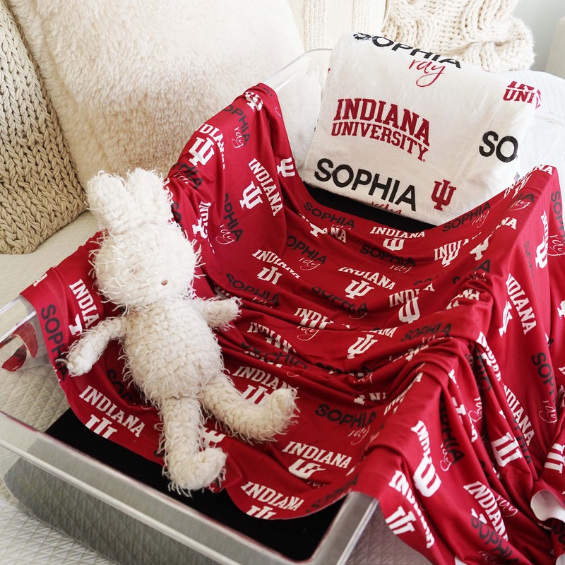 Indiana University | IU Personalized Kids Blanket