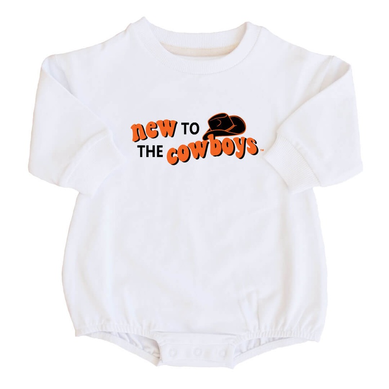 Oklahoma State University | OSU Graphic Sweatshirt Bubble Romper