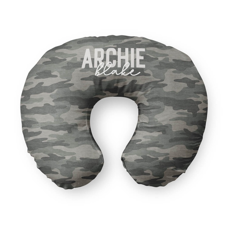Personalized Nursing Pillow Covers | Camo Crew