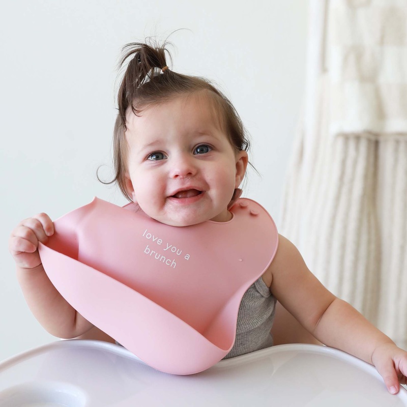 Silicone Baby Bib | Love You A Brunch