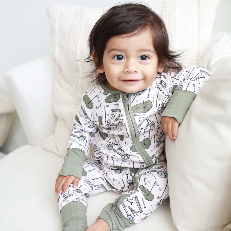 Tee Time Convertible Zip Romper