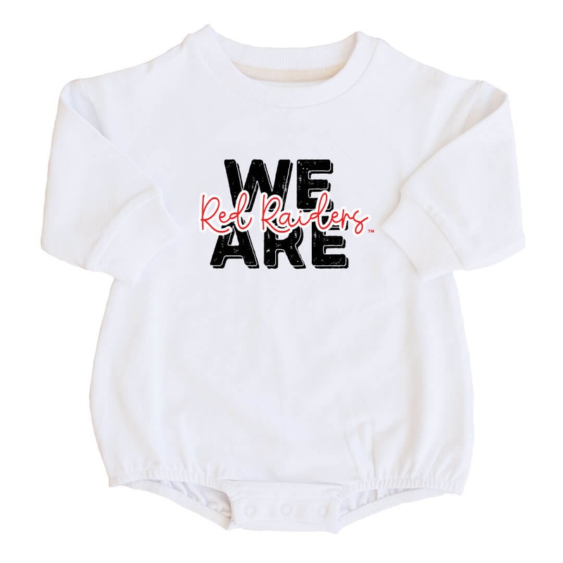 Texas Tech University | TTU Graphic Sweatshirt Bubble Romper