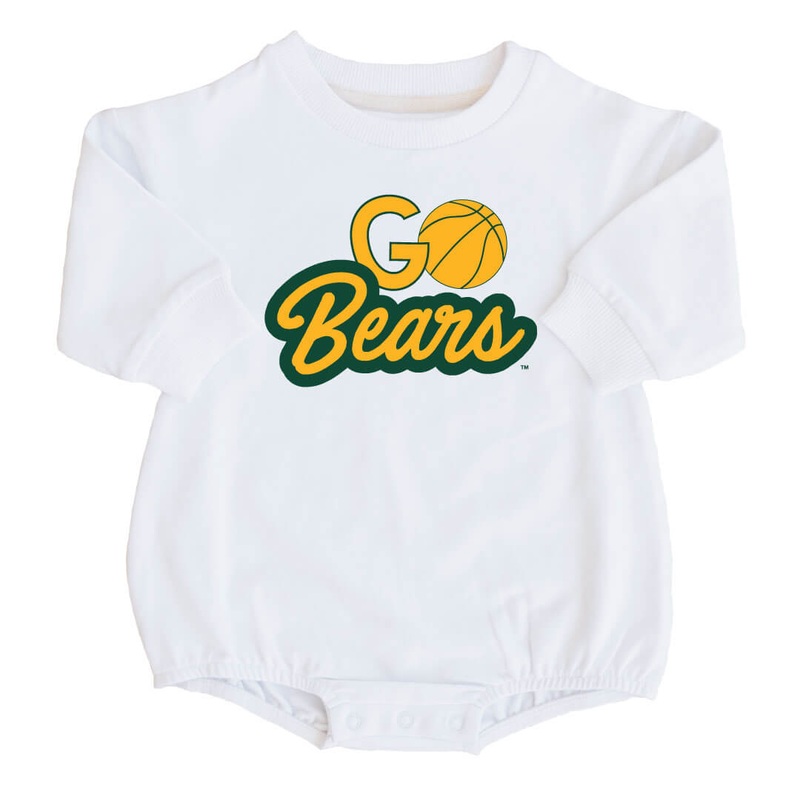 Baylor University | Basketball Graphic Sweatshirt Bubble Romper