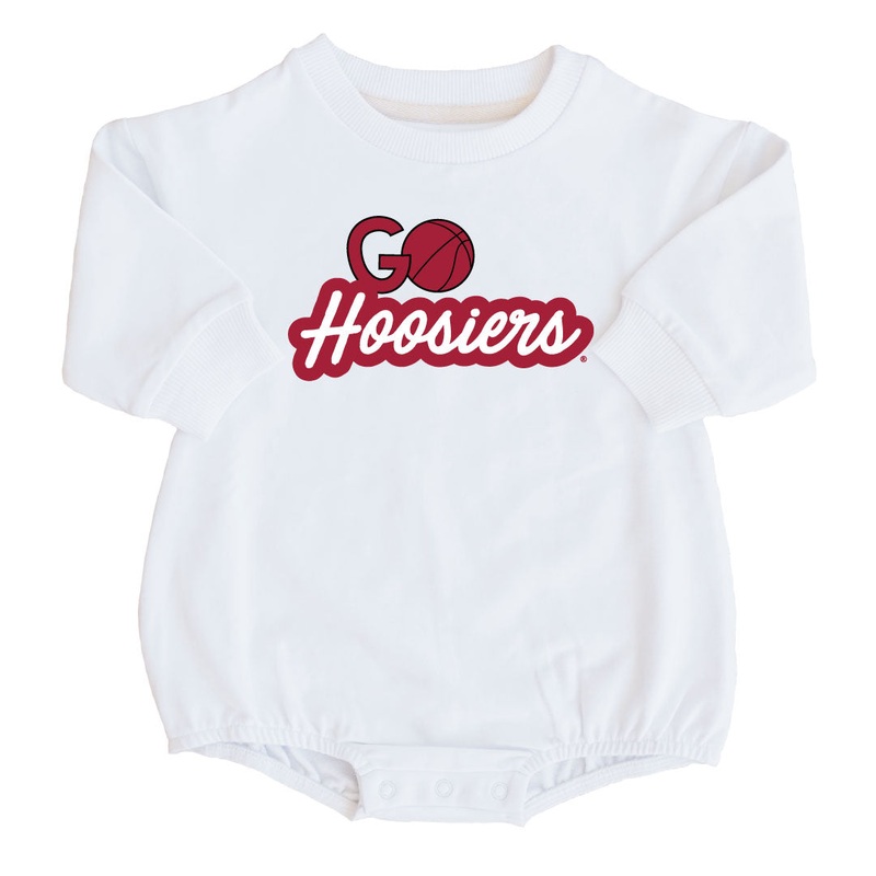 Indiana University | Basketball Graphic Sweatshirt Bubble Romper