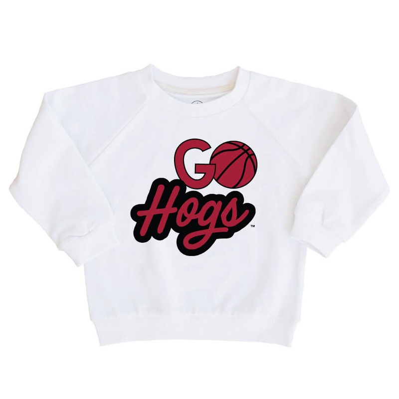 University of Arkansas | Basketball Kids Graphic Sweatshirts