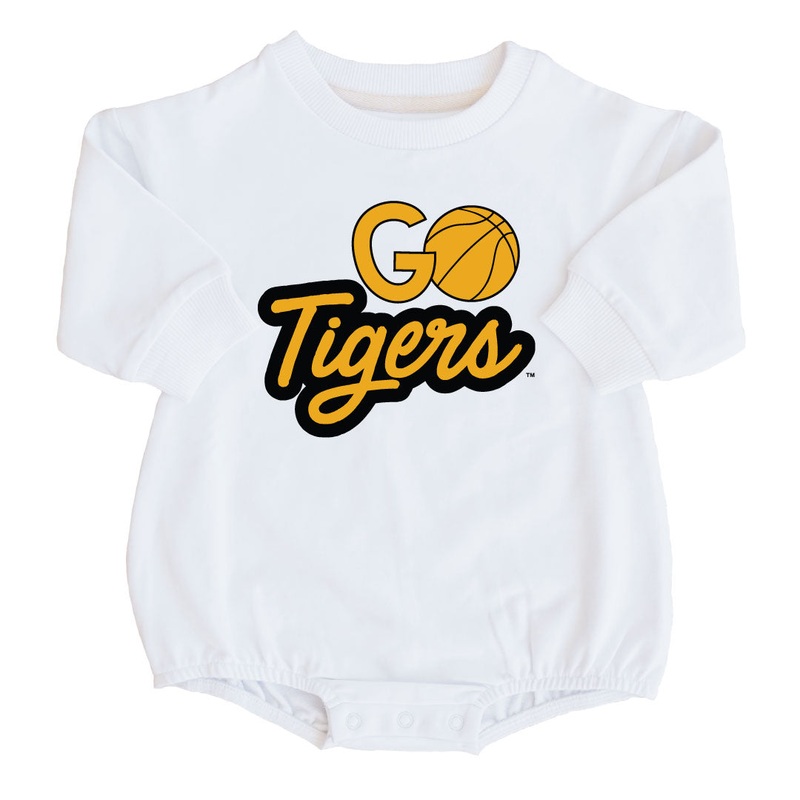 University of Missouri | Basketball Graphic Sweatshirt Bubble Romper