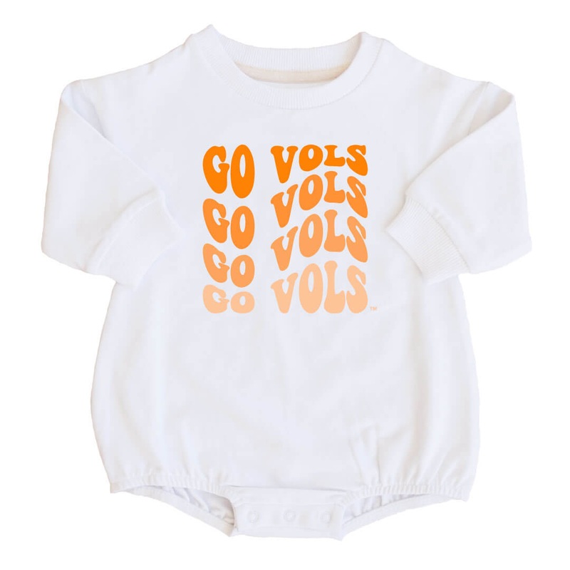 University of Tennessee | UT Graphic Sweatshirt Bubble Romper