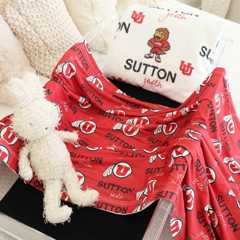 University of Utah | UU Personalized Kids Blanket