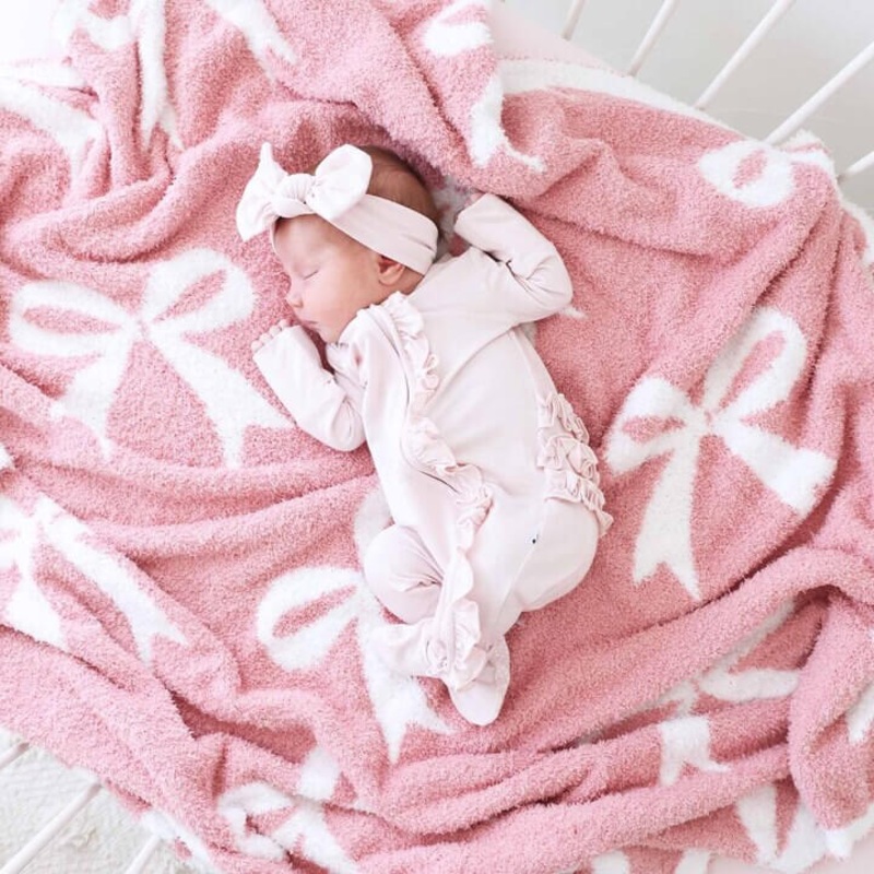 CuddleLane Luxe Blankets | Bows
