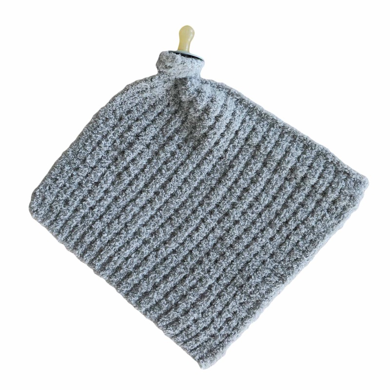 CuddleLane Luxe Waffle Lovey | Moon