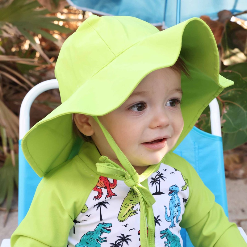 Solid Sun Hat | T-Rex Green