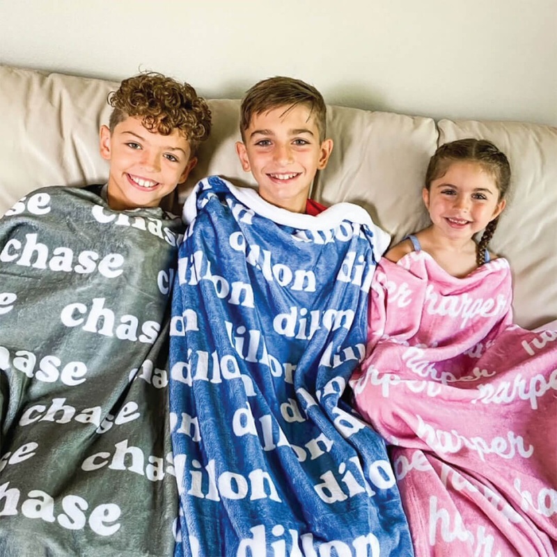 Tropical Personalized Color Blanket