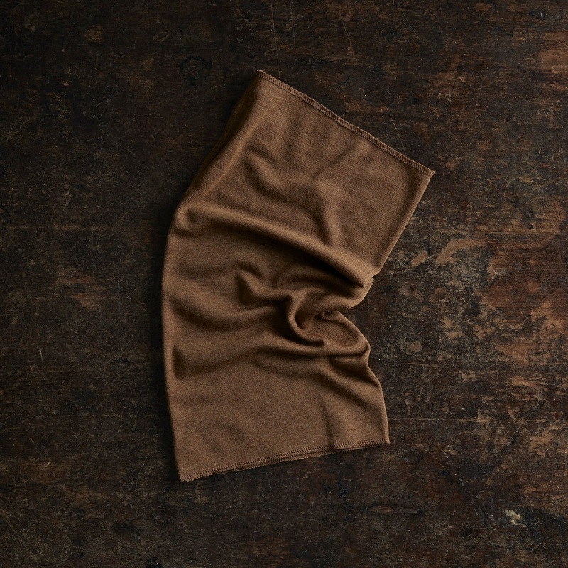 Coot Snood – Merino Wool & Silk – Almond