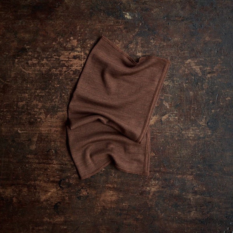 Coot Snood – Merino Wool & Silk – Squirrel