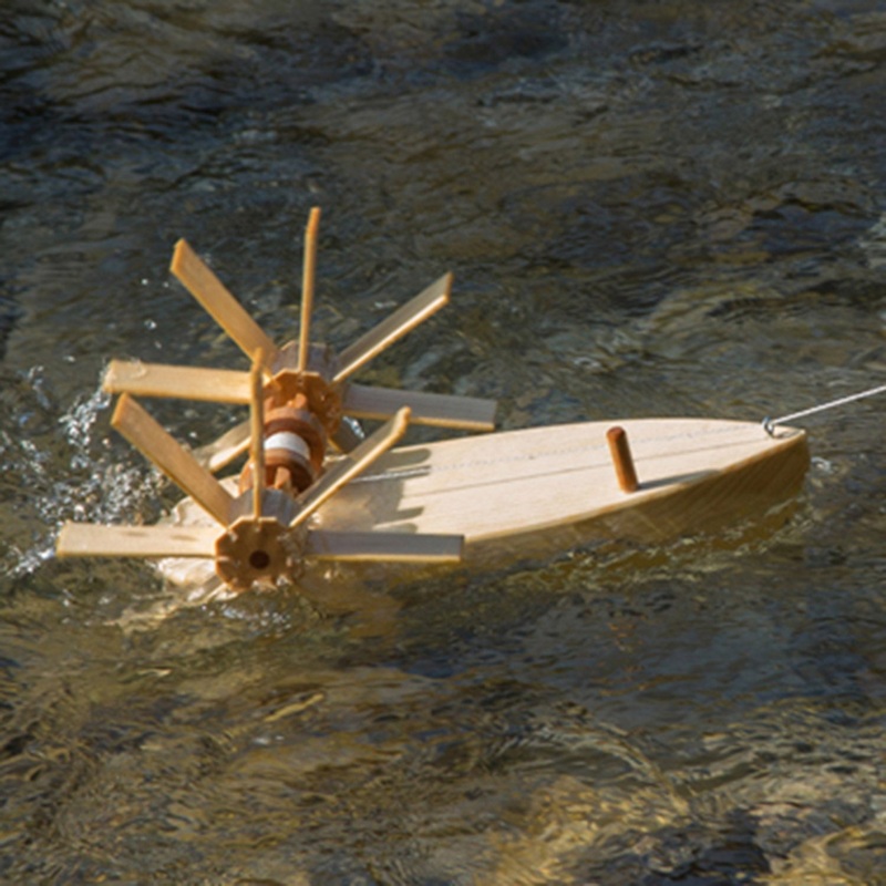 Wooden Trout Paddle Boat Kit