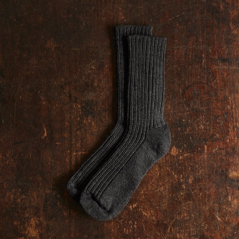 Adults Merino Wool Socks – Dark Grey Melange